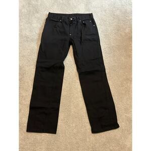 The Hundreds Black Straight-Leg Pants Size 32x28